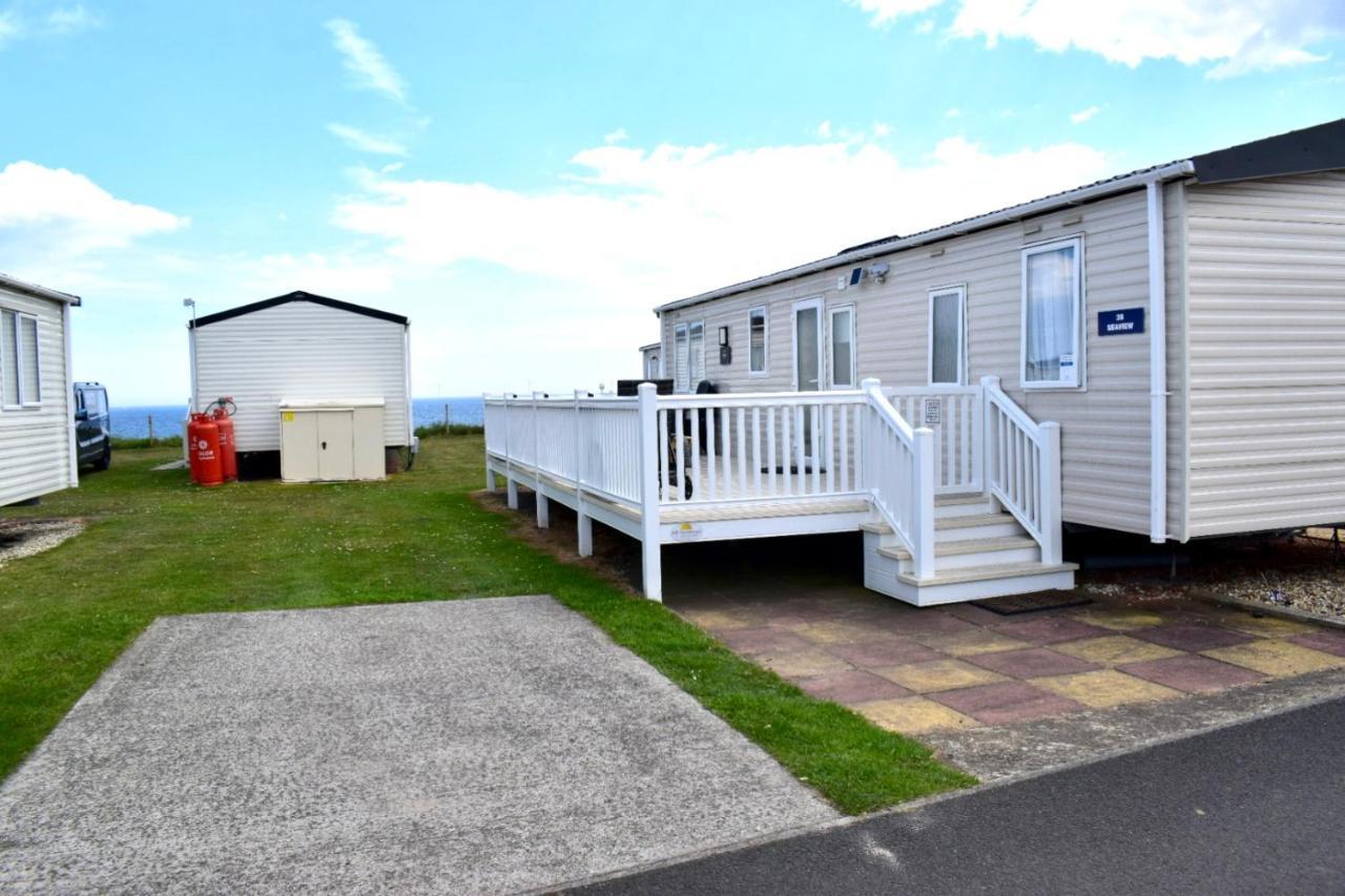 New Sea View Platinum Caravan With Huge Decking Newcastle Upon Tyne Kültér fotó